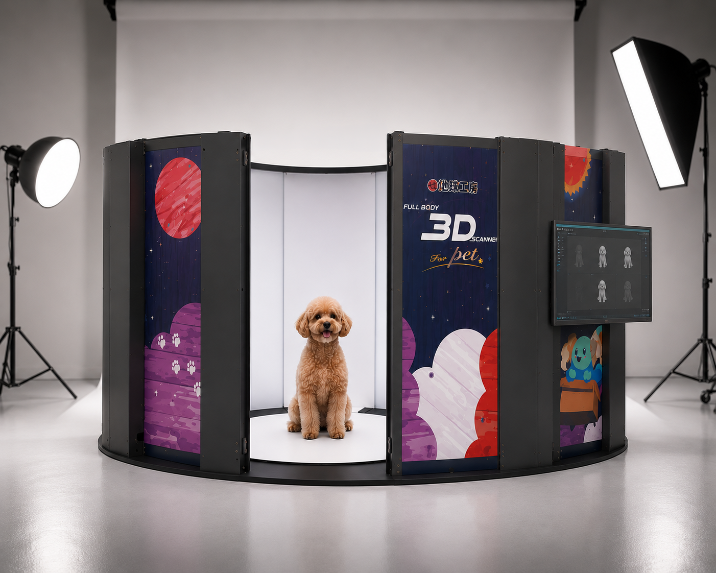 専用3Dスキャナー